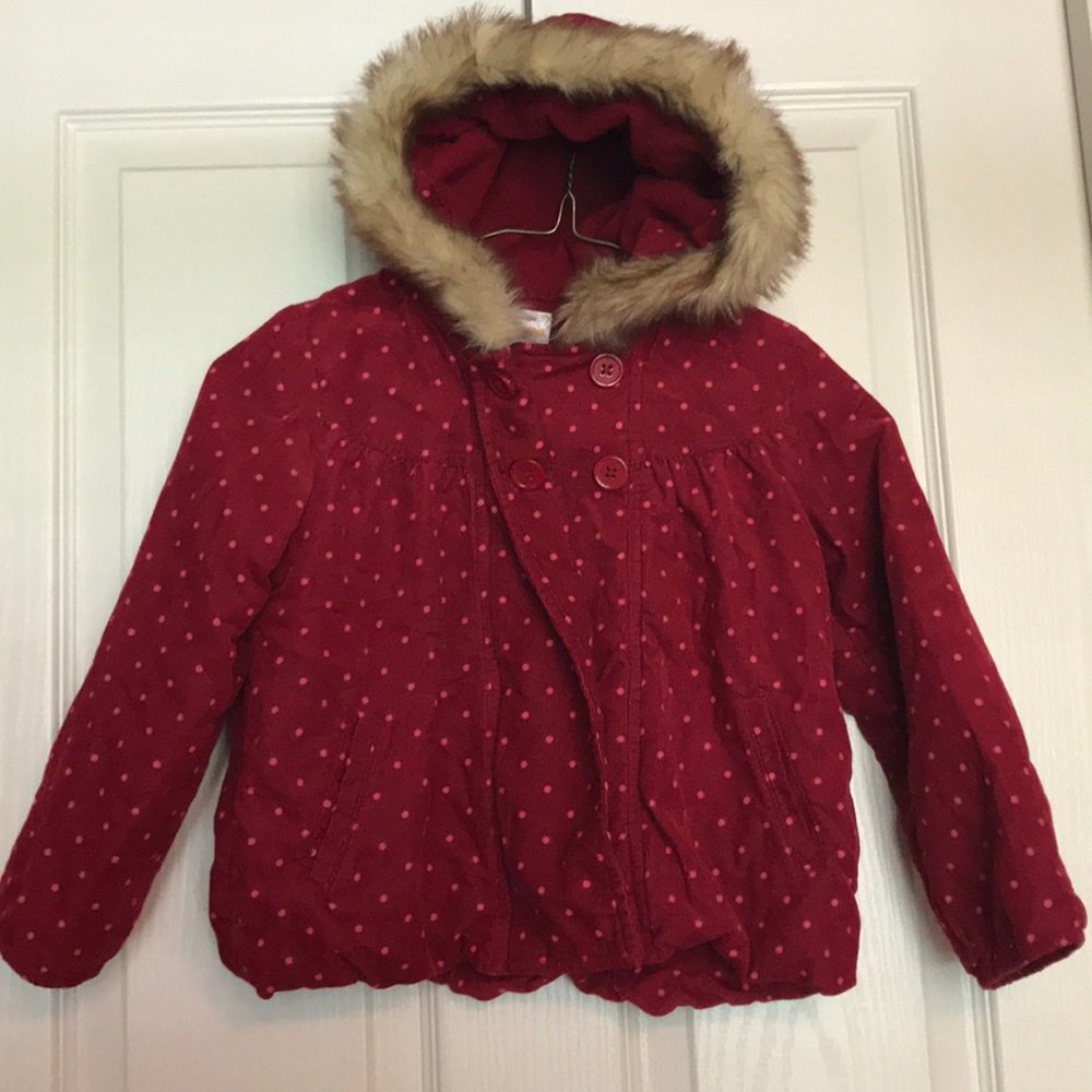 Gymboree Corduroy coat with Hood